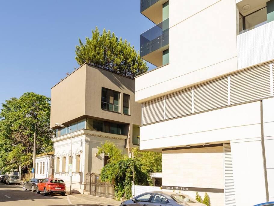 Central 5 Apartment - New Building & Parking Bucureşti Exterior foto